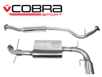 Subaru Impreza WRX Turbo (Hatchback) 08-11 Catback Sportavgassystem (Ljuddämpat) Cobra Sport